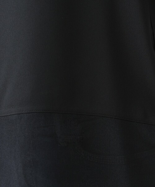 INDIVI(インディヴィ)の「【洗える】裾シアー半袖トップス(Tシャツ/カットソー・レディース・ブラック/サックスブルー/ホワイト/ライトグレー・05/13/15 /34/38)」の17枚目の写真
