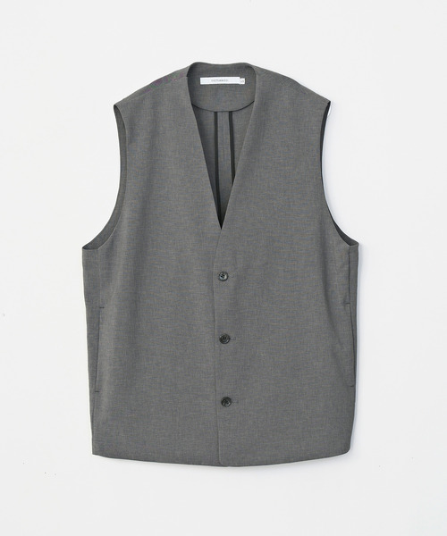 VICTIM（ヴィクティム）の「VICTIM ヴィクティム / GILET VEST 速乾撥水ジレベスト / VTM-25-O-005（ベスト・メンズ・ブラック/グレー・1/2）」の14枚目の写真