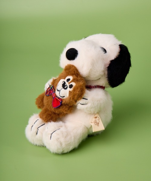 PEANUTS / ピーナッツ 】ベアチェック スヌーピー ぬいぐるみ S