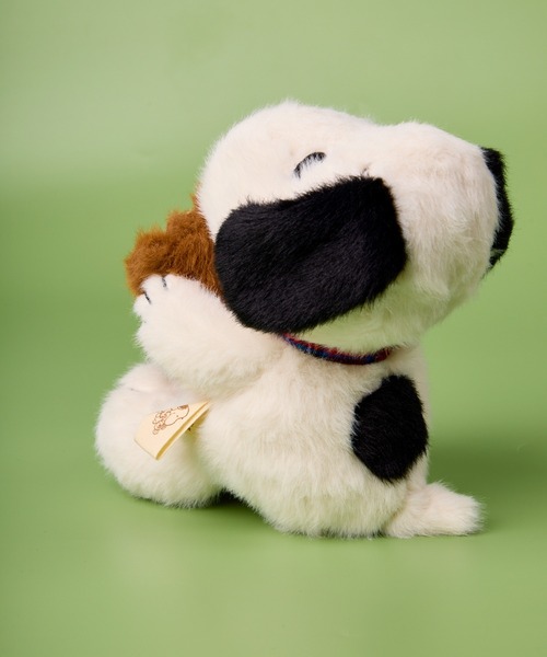 PEANUTS / ピーナッツ 】ベアチェック スヌーピー ぬいぐるみ S NJI