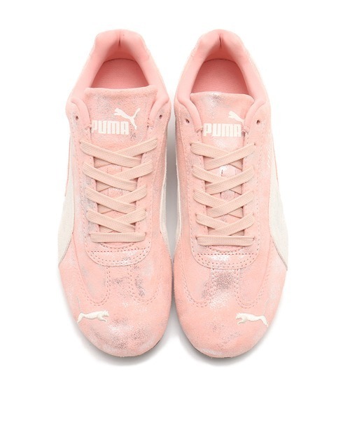PUMA(プーマ)の「PUMA SPEEDCAT OG FORMULA PINK ATMOS / プーマ スピードキャット OG フォーミュラ ピンク アトモス 【SP】(スニーカー・レディース・ピンク・22.5cm/25.0cm/24.0cm/23.0cm/24.5cm/23.5cm)」の4枚目の写真