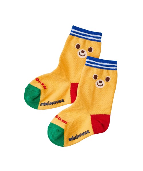 MIKI HOUSE（ミキハウス）の「ソックスパック3足セット（ソックス/靴下・キッズ・ピンク/イエロー/グレー/マルチ・15-17cm/13-15cm/11-13cm）」の9枚目の写真