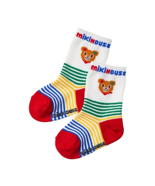 MIKI HOUSE（ミキハウス）の「ソックスパック3足セット（ソックス/靴下・キッズ・ピンク/イエロー/グレー/マルチ・15-17cm/13-15cm/11-13cm）」の10枚目の写真