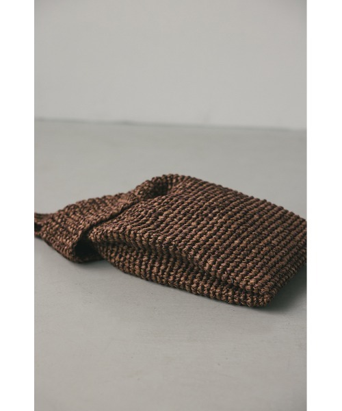 【新品】STYLEMIXER ペーパークロシェマルシェバッグ ペーパークロシェマルシェバッグ（トートバッグ）｜STYLEMIXER