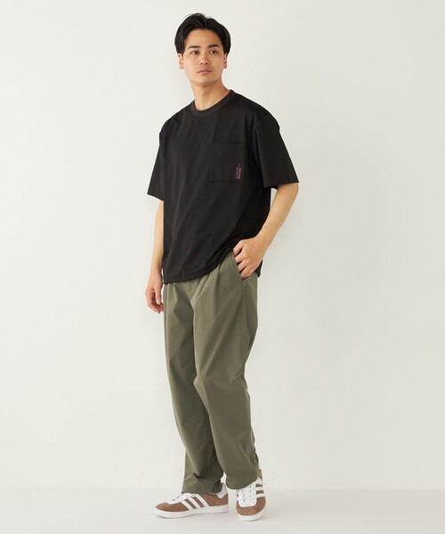 SHIPS Colors(シップス カラーズ)の「SHIPS Colors:〈紫外線防止・遮熱・速乾〉ラッシュガード Tシャツ◇(Tシャツ/カットソー・メンズ・ライトホワイト/ダークグレー/ブラック/グレー・MEDIUM/LARGE/X-LARGE)」の10枚目の写真