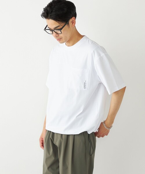 SHIPS Colors(シップス カラーズ)の「SHIPS Colors:〈紫外線防止・遮熱・速乾〉ラッシュガード Tシャツ◇(Tシャツ/カットソー・メンズ・ライトホワイト/ダークグレー/ブラック/グレー・MEDIUM/LARGE/X-LARGE)」の17枚目の写真