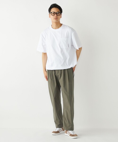 SHIPS Colors(シップス カラーズ)の「SHIPS Colors:〈紫外線防止・遮熱・速乾〉ラッシュガード Tシャツ◇(Tシャツ/カットソー・メンズ・ライトホワイト/ダークグレー/ブラック/グレー・MEDIUM/LARGE/X-LARGE)」の18枚目の写真