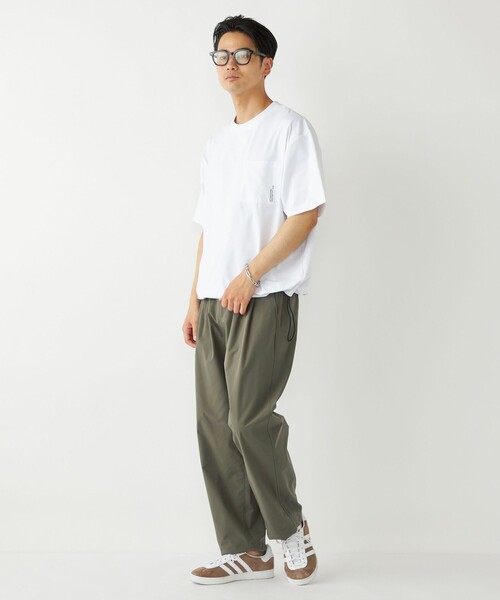 SHIPS Colors(シップス カラーズ)の「SHIPS Colors:〈紫外線防止・遮熱・速乾〉ラッシュガード Tシャツ◇(Tシャツ/カットソー・メンズ・ライトホワイト/ダークグレー/ブラック/グレー・MEDIUM/LARGE/X-LARGE)」の19枚目の写真