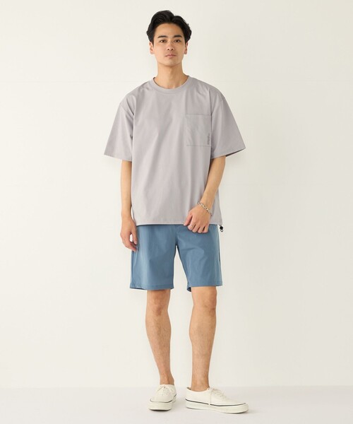 SHIPS Colors(シップス カラーズ)の「SHIPS Colors:〈紫外線防止・遮熱・速乾〉ラッシュガード Tシャツ◇(Tシャツ/カットソー・メンズ・ライトホワイト/ダークグレー/ブラック/グレー・MEDIUM/LARGE/X-LARGE)」の22枚目の写真
