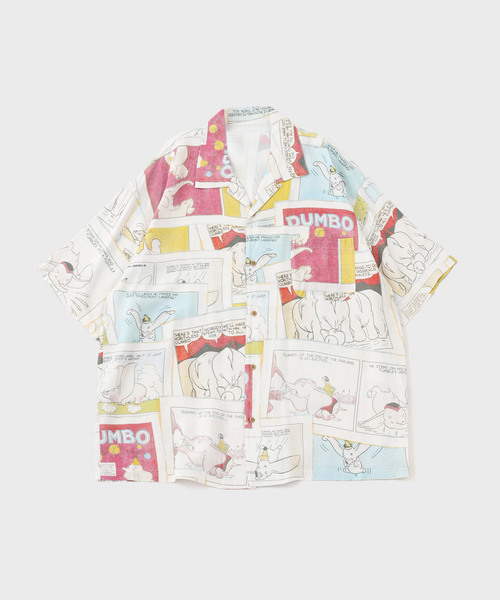 PORTER CLASSIC（ポータークラシック）の「PORTER CLASSIC/ポータークラシック ALOHA SHIRT DISNEY DP-024-3285-10/75/41（シャツ/ブラウス・メンズ・ブラック/その他/ネイビー・LARGE/MEDIUM）」の3枚目の写真