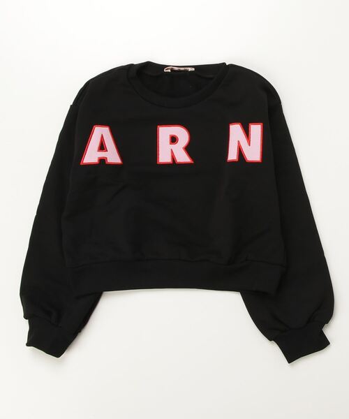MARNI マルニ クレヨン ロゴプリント スウェット クルーネック