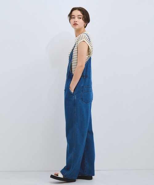 VICKY(ビッキー)の「マルチボーダーニットベスト≪手洗い可能≫(ニット/セーター・レディース・アイボリー/グレー系その他・M)」の14枚目の写真