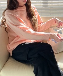 ROOPTOKYO（ループトウキョウ）の「▲ミディアム丈リブニット（ニット/セーター）」