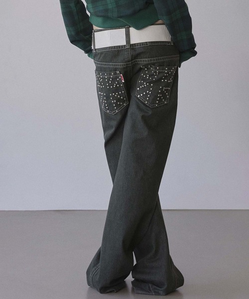 スカルプター ユニオンジャック エンジニアリング デニム インディゴ　Mサイズ Union Jack Engineered Denim Indigo – SCULPTOR JAPAN