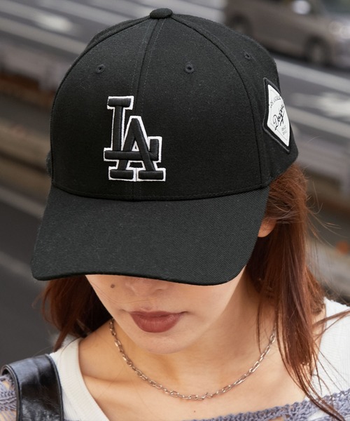 MLBKOREA/エムエルビーコリアDIAMONDLOGOPATCHBALLCAP/ダイヤモンドロゴ刺繍ベースボールキャップ