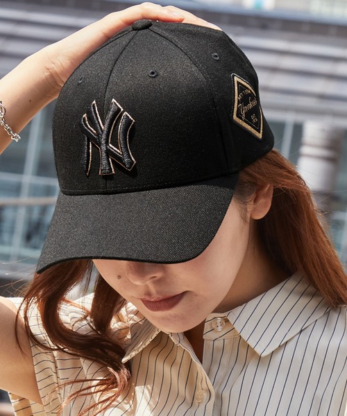 MLBKOREA/エムエルビーコリアDIAMONDLOGOPATCHBALLCAP/ダイヤモンドロゴ刺繍ベースボールキャップ