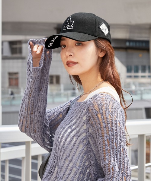 MLBKOREA/エムエルビーコリアDIAMONDLOGOPATCHBALLCAP/ダイヤモンドロゴ刺繍ベースボールキャップ