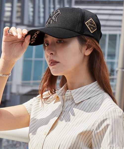 MLBKOREA/エムエルビーコリアDIAMONDLOGOPATCHBALLCAP/ダイヤモンドロゴ刺繍ベースボールキャップ