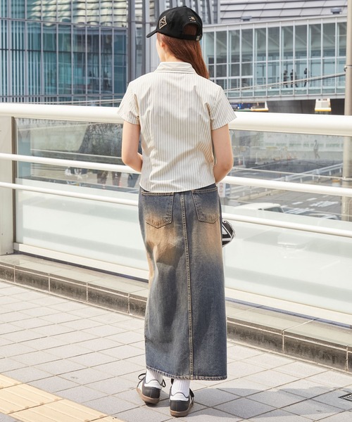 MLB Korea（エムエルビーコリア）の「MLB KOREA / エムエルビーコリア DIAMOND LOGO PATCH BALLCAP / ダイヤモンドロゴ刺繍 ベースボールキャップ（キャップ・レディース・ブラック×ホワイト/ブラック×ゴールド/ブラック×ピンク/ホワイト×ピンク・FREE）」の18枚目の写真