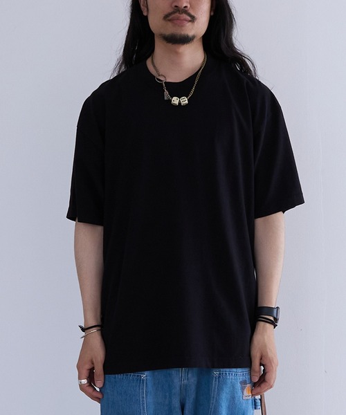 MINE(マイン)の「MINE MINE_DUCT TAPE T-SHIRT/WHITE LABEL (T WHITE LABEL)(Tシャツ/カットソー・メンズ・ブラック/ホワイト/ピンク系その他/レッド/カーキ/ブラック系その他・3/4/2)」の1枚目の写真