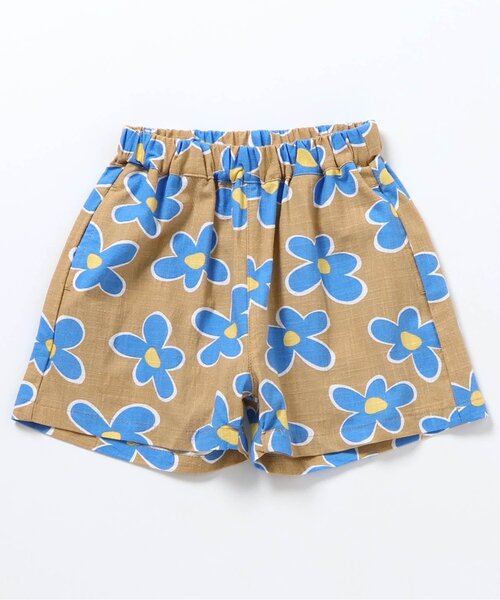 BREEZE（ブリーズ）の「【WEB限定/リンク/ジュニア対応】POP総柄ハーフパンツ（その他パンツ・キッズ・イエロー/ベージュ/ピンク/グリーン・140/130/120/110/100/90）」の13枚目の写真