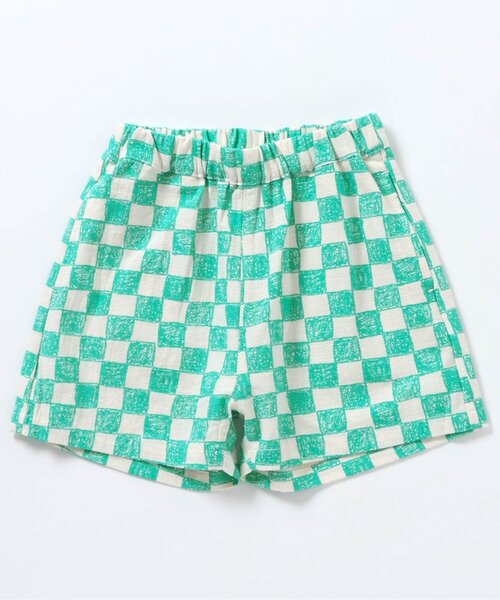 BREEZE（ブリーズ）の「【WEB限定/リンク/ジュニア対応】POP総柄ハーフパンツ（その他パンツ・キッズ・イエロー/ベージュ/ピンク/グリーン・140/130/120/110/100/90）」の14枚目の写真
