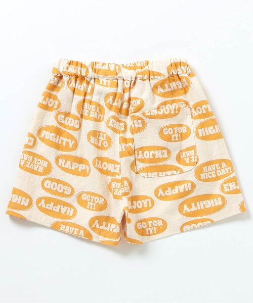 BREEZE（ブリーズ）の「【WEB限定/リンク/ジュニア対応】POP総柄ハーフパンツ（その他パンツ・キッズ・イエロー/ベージュ/ピンク/グリーン・140/130/120/110/100/90）」の7枚目の写真