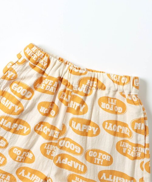BREEZE（ブリーズ）の「【WEB限定/リンク/ジュニア対応】POP総柄ハーフパンツ（その他パンツ・キッズ・イエロー/ベージュ/ピンク/グリーン・140/130/120/110/100/90）」の8枚目の写真