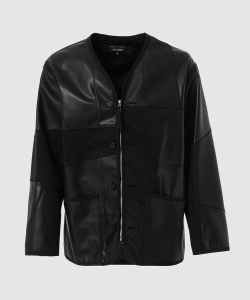 COMME des GARCONS ノーカラー 春ジャケット S ネオンカラー COMME des GARCONS HOMME（コム デ ギャルソン・オム）の
