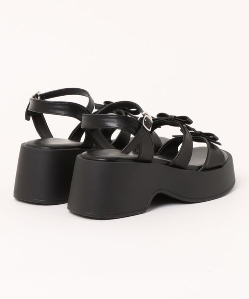 one way（ワンウェイ）の「リボンストラップサンダル（サンダル・レディース・アイボリー/ブラック・MEDIUM/LARGE/SMALL）」の13枚目の写真