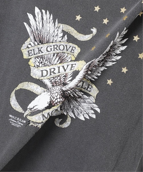 GOOD ROCK SPEED(グッドロックスピード)の「【GOOD ROCK SPEED / グッドロックスピード】別注イーグルダメージTシャツ(Tシャツ/カットソー・レディース・ブラック系その他/ブラウン・FREE)」の5枚目の写真