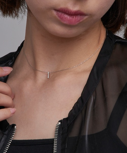 MAISON BREEZE(メゾンブリーズ)の「【MAISON BREEZE】ネックレス ニッケルフリー ストーン プチペンダント OSWY(ネックレス・レディース・シルバー/ゴールド/ピンク・FREE)」の1枚目の写真