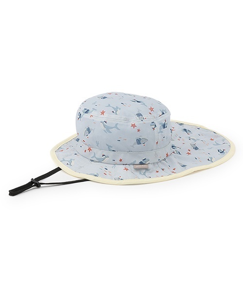 petit main(プティマイン)の「水陸両用メッシュハット(ハット・キッズ・アイボリー/サックスブルー/ピンク・52cm/50cm/54cm)」の12枚目の写真