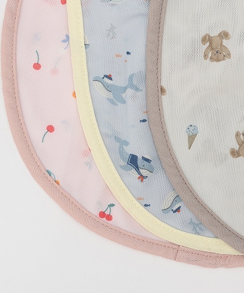 petit main(プティマイン)の「水陸両用メッシュハット(ハット・キッズ・アイボリー/サックスブルー/ピンク・52cm/50cm/54cm)」の22枚目の写真