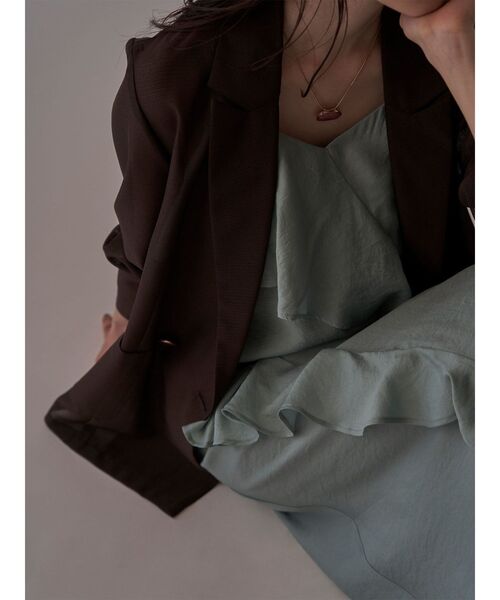 メッシュダブルテーラージャケット 秋服（テーラードジャケット