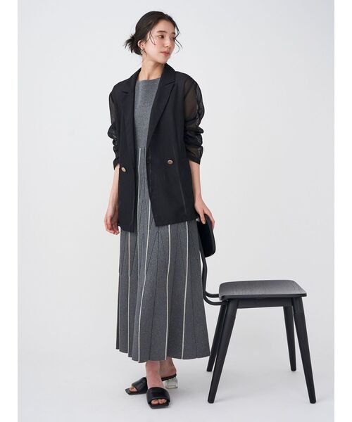 メッシュダブルテーラージャケット 秋服（テーラードジャケット