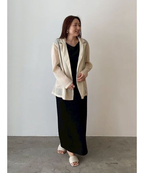 メッシュダブルテーラージャケット 秋服（テーラードジャケット