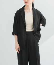 URBAN RESEARCH | 『接触冷感』Naiaアセテートハーフスリーブジャケット(その他アウター)