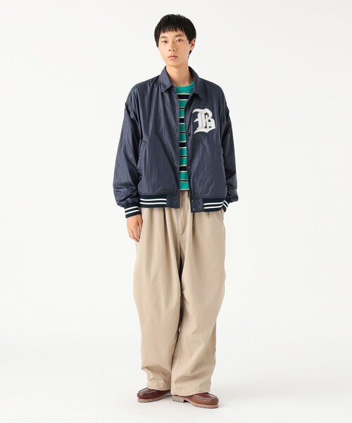 BEAMS(ビームス)の「ワイドストレート 2プリーツ バルーン チノパンツ(チノパンツ・メンズ・ブラック/ベージュ・S/M/L/XL)」の17枚目の写真