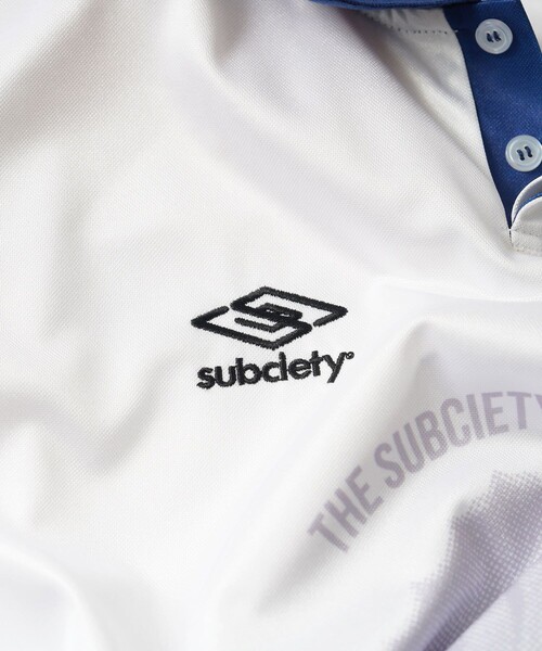 Subciety（サブサエティ）の「Soccer game shirt（Tシャツ/カットソー・メンズ・レッド/ホワイト/ブラック・MEDIUM/SMALL/X-LARGE/LARGE）」の20枚目の写真