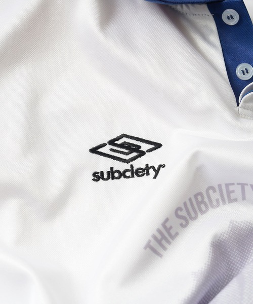 Subciety（サブサエティ）の「Soccer game shirt（Tシャツ/カットソー・メンズ・レッド/ホワイト/ブラック・MEDIUM/SMALL/X-LARGE/LARGE）」の13枚目の写真