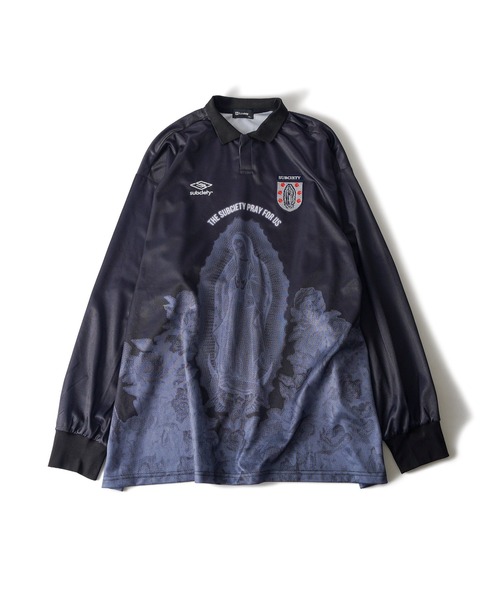 Subciety（サブサエティ）の「Soccer game shirt（Tシャツ/カットソー・メンズ・レッド/ホワイト/ブラック・MEDIUM/SMALL/X-LARGE/LARGE）」の6枚目の写真