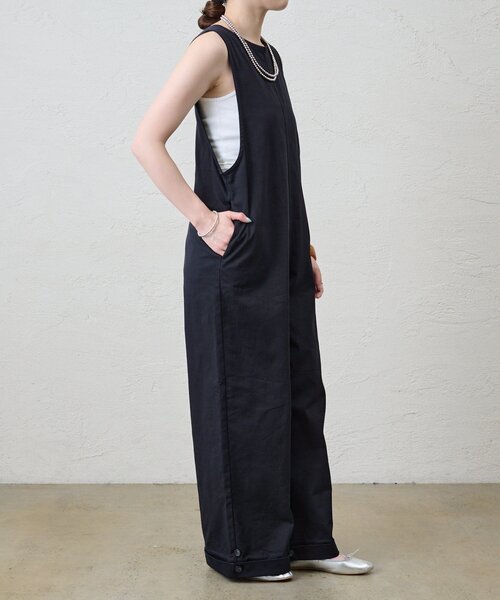 SHENERY（シーナリー）の「《2WAY仕様》ノースリーブオールインワン（サロペット/オーバーオール・レディース・ベージュ/ブラック・36/38）」の10枚目の写真