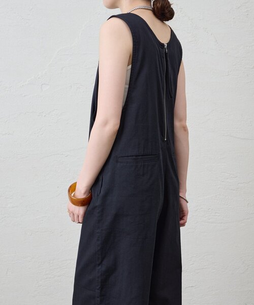 SHENERY（シーナリー）の「《2WAY仕様》ノースリーブオールインワン（サロペット/オーバーオール・レディース・ベージュ/ブラック・36/38）」の16枚目の写真