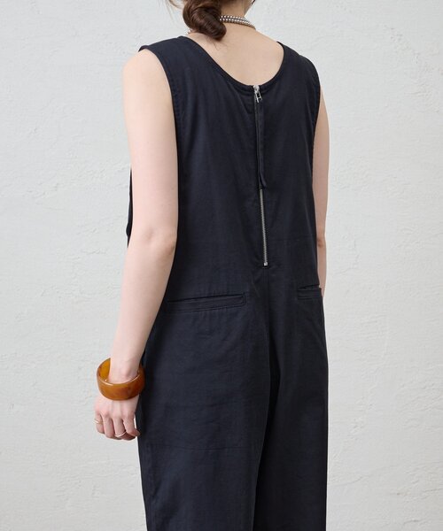 SHENERY（シーナリー）の「《2WAY仕様》ノースリーブオールインワン（サロペット/オーバーオール・レディース・ベージュ/ブラック・36/38）」の17枚目の写真