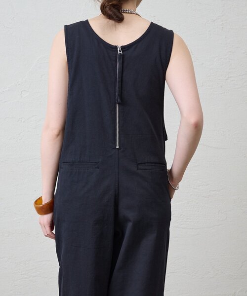 SHENERY（シーナリー）の「《2WAY仕様》ノースリーブオールインワン（サロペット/オーバーオール・レディース・ベージュ/ブラック・36/38）」の18枚目の写真