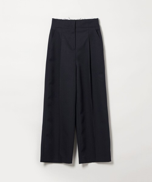 EMMEL REFINES(エメルリファインズ)の「<EMMEL REFINES>EM センタープレス ウエストタチキリ パンツ(スラックス・レディース・ネイビー/グレー・M/S)」の13枚目の写真