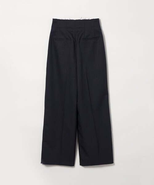 EMMEL REFINES(エメルリファインズ)の「<EMMEL REFINES>EM センタープレス ウエストタチキリ パンツ(スラックス・レディース・ネイビー/グレー・M/S)」の14枚目の写真