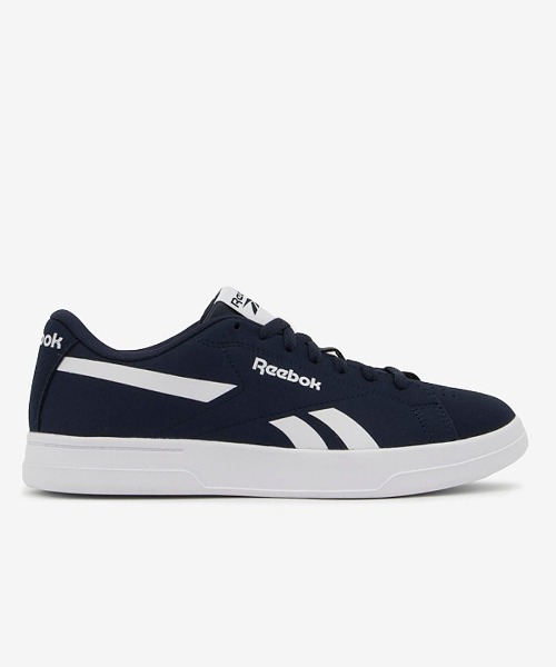 Reebok(リーボック)の「プライム グラウンズ / REEBOK PRIME GROUNDS(スニーカー・メンズ・ネイビー/ブラック×ブラック・25.0cm/25.5cm/26.0cm/26.5cm/27.0cm/27.5cm/28.0cm/28.5cm/29.0cm/30.0cm/24.5cm)」の1枚目の写真