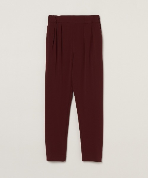 three dots（スリードッツ）の「ツータックパンツ（その他パンツ・レディース・ボルドー/ネイビー/ベージュ系その他・X-SMALL/MEDIUM/SMALL）」の3枚目の写真